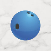 Bowling Ball Party Tafel Confetti (Kleine voorkant)