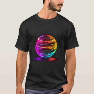 Bowling Ball Pin Alley Turkije Artistiek T-shirt