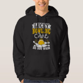 Bowling Ball Pin Bowler Strike Bowling Fanatic Bow Hoodie (Voorkant)