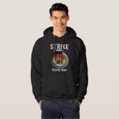 Bowling Ball Pin Bowler Strike Bowling Fanatic Bow Hoodie (Voorkant volledig)