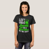 Bowling Ball Pin Bowler Strike Bowling Fanatic Bow T-shirt (Voorkant volledig)