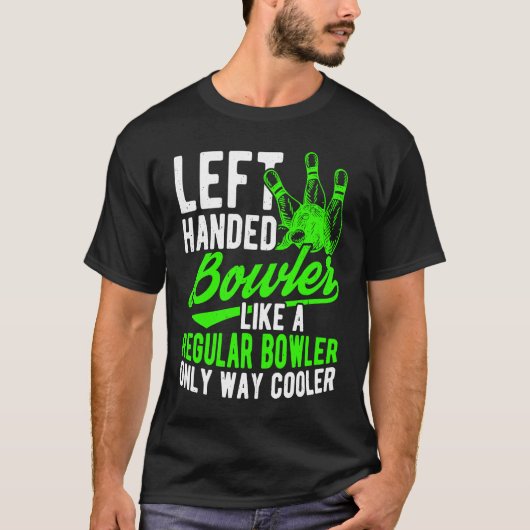 Bowling Ball Pin Bowler Strike Bowling Fanatic Bow T-shirt (Voorkant)