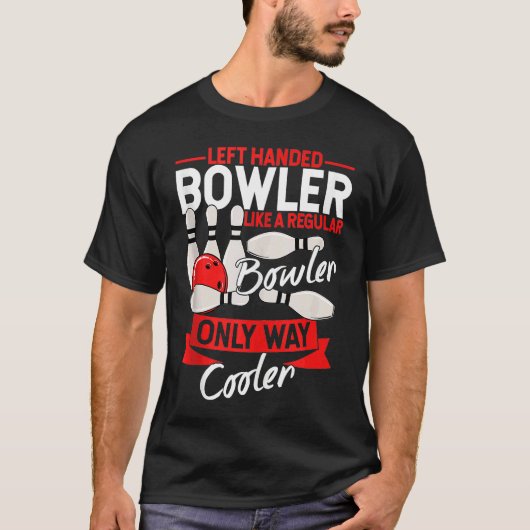 Bowling Ball Pin Bowler Strike Bowling Fanatic Bow T-shirt (Voorkant)