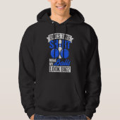 Bowling Ball Pin Bowler Strike Bowling Team Bowlin Hoodie (Voorkant)