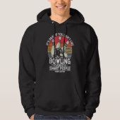 Bowling Ball Pin Bowler Strike Bowling Team Bowlin Hoodie (Voorkant)