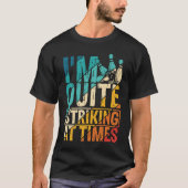 Bowling Ball Pin Bowler Strike Bowling Team Bowlin T-shirt (Voorkant)