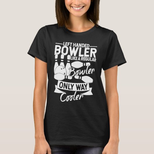 Bowling Ball Pin Bowler Strike Bowling Team Bowlin T-shirt (Voorkant)