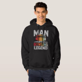 Bowling Ball Pin Bowler Strike Team Bowling Alley  Hoodie (Voorkant volledig)