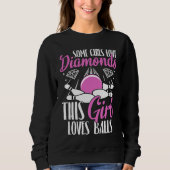 Bowling Ball Pin Bowler Strike Team Bowling Alley  Trui (Voorkant)