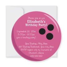 Bowling Ball Pink Birthday Party