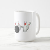 Bowling Ball & Pins: 3D-model: Koffiemok (Voorkant rechts)