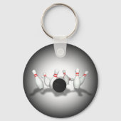 Bowling Ball & Pins: 3D-model: Sleutelhanger (Voorkant)