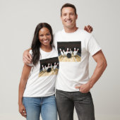 Bowling Ball & Pins: 3D-model: T-shirt (Unisex)
