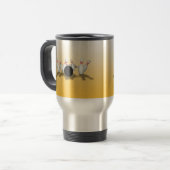 Bowling Ball & Pins: 3D-model: Travel Mug Reisbeker (Voorkant links)