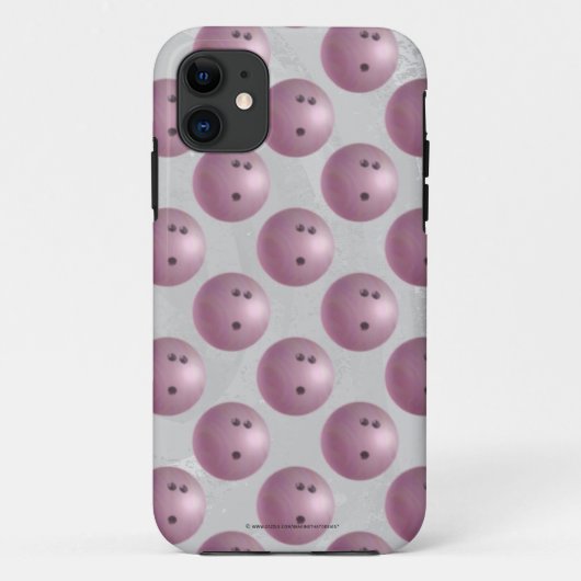 Bowling Ball Roze Case-Mate iPhone Case (Achterkant)