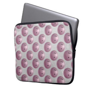 Bowling Ball Roze Laptop Sleeve