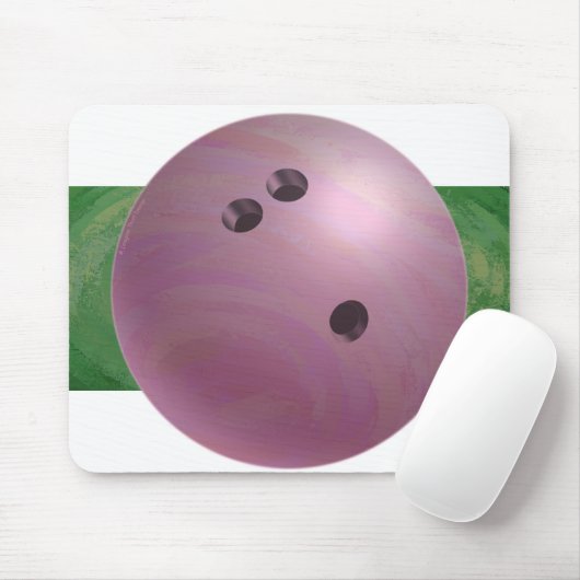 Bowling Ball Roze Muismat (Met muis)