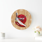 Bowling Ball-schoen en -pin met uw eigen naam Grote Klok (Huis)