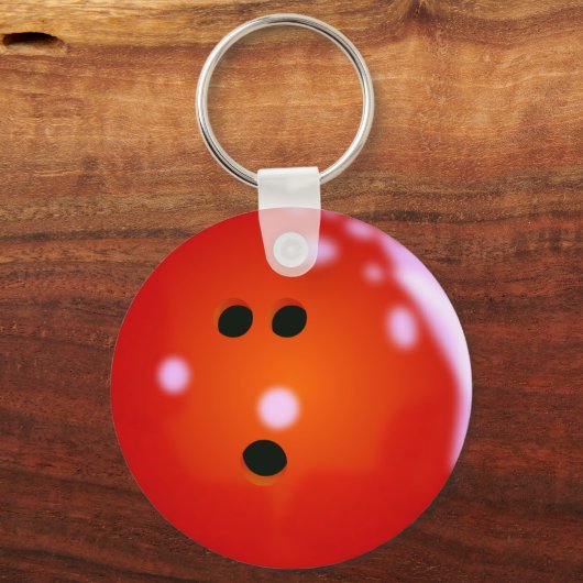 Bowling Ball Sleutelhanger (Voorkant)