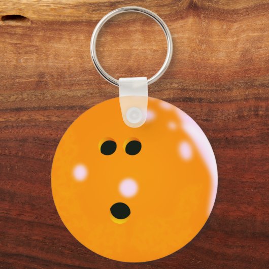 Bowling Ball Sleutelhanger (Voorkant)