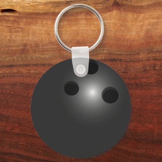 Bowling Ball-sleutelketen Sleutelhanger (Voorkant)