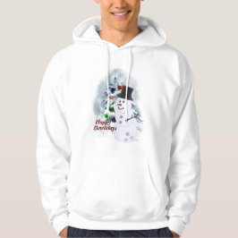 Bowling Ball Snowman Kerstmis Hoodie