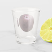 Bowling Ball, speciaal ontworpen schotglas Shot Glas (Achterkant)