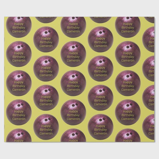 Bowling Ball, speciaal opvulpapier Cadeaupapier (Vlak)