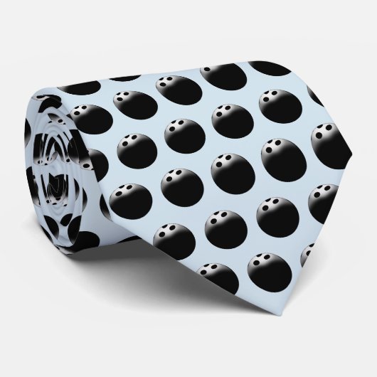 Bowling Ball Stropdas (Opgerold)