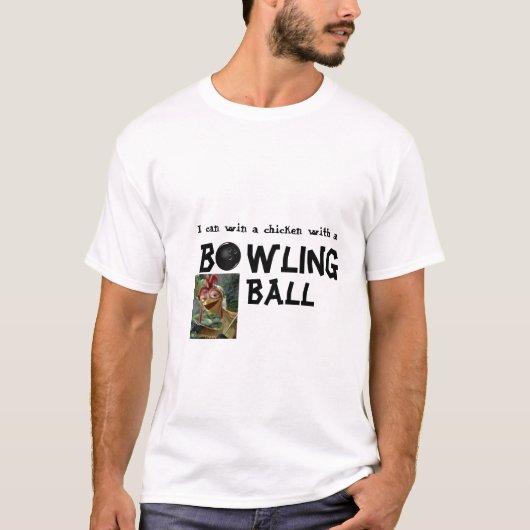 BOWLING BALL T-SHIRT (Voorkant)