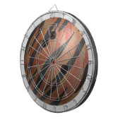 Bowling Ball Tiger Oranje Dartbord (Voorkant Rechts)