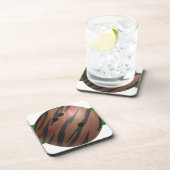 Bowling Ball Tiger Oranje Onderzetter (Rechterzijde)