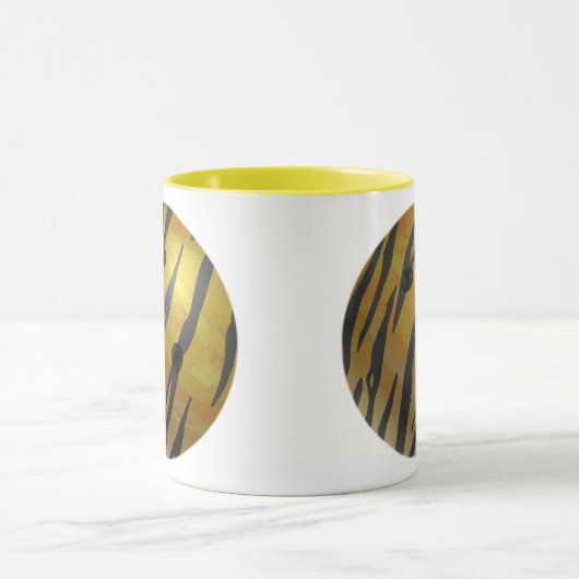 Bowling Ball Tiger Yellow Mok (Midden)