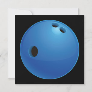 Bowling Ball Uitnodiging