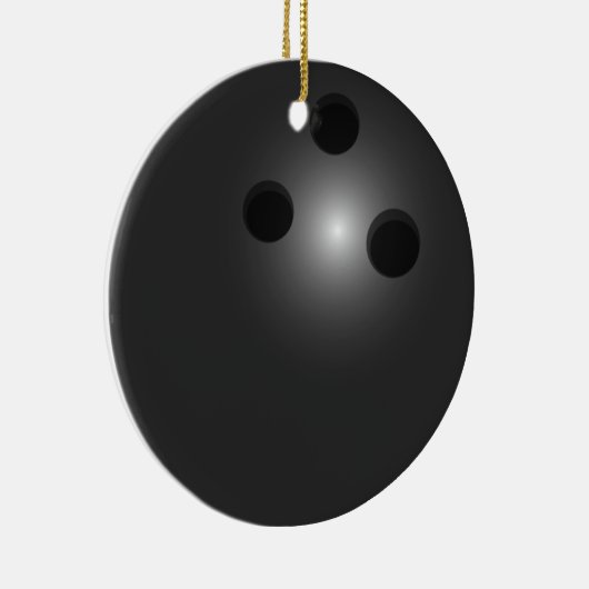 Bowling Ball-versiering Keramisch Ornament (Rechts)
