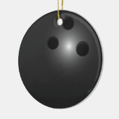 Bowling Ball-versiering Keramisch Ornament (Links)