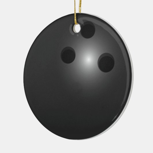 Bowling Ball-versiering Keramisch Ornament (Links)