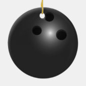 Bowling Ball-versiering Keramisch Ornament (Achterkant)