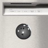 Bowling Ball (zwart) Magneet (Insitu (Vaatwasser))