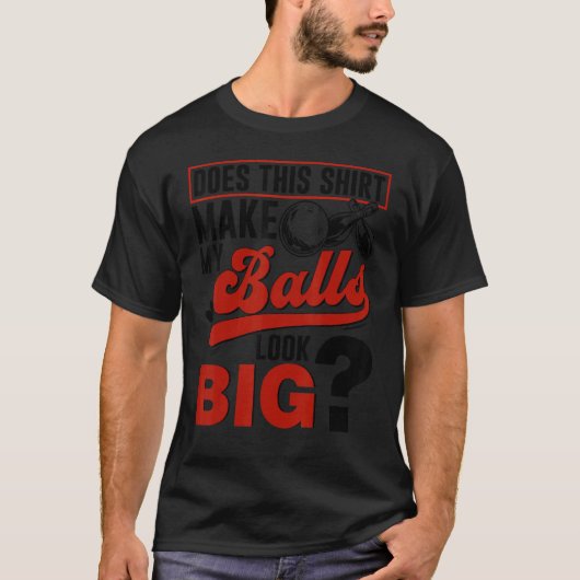 Bowling Balls Bowler T-shirt (Voorkant)