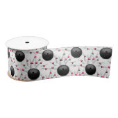 Bowling Balls en Pins Satijnen Lint (Spoel)