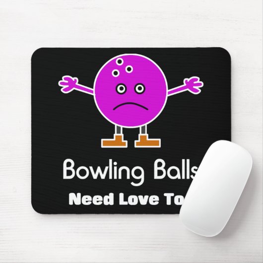 Bowling Balls Muismat (Met muis)
