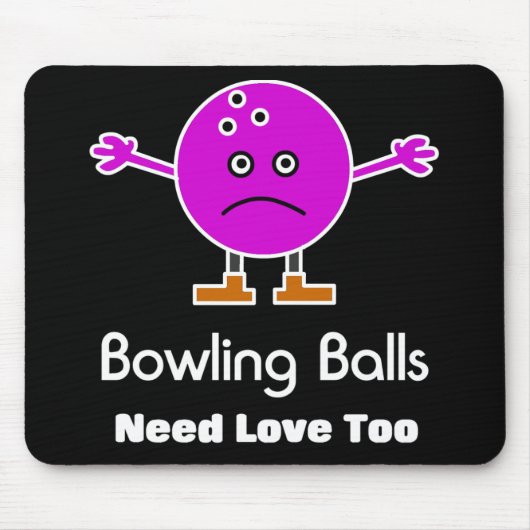 Bowling Balls Muismat (Voorkant)