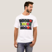 Bowling Balls T-shirt (Voorkant volledig)