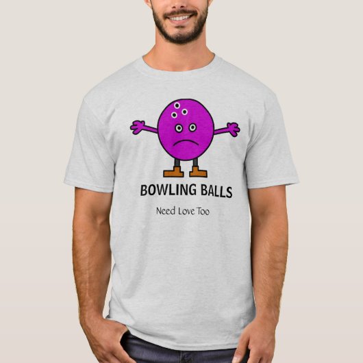 Bowling Balls T-shirt (Voorkant)
