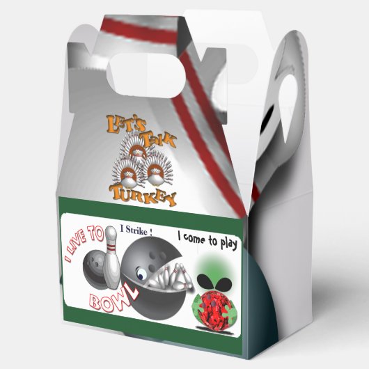 Bowling Bedankdoosjes (Geopend)