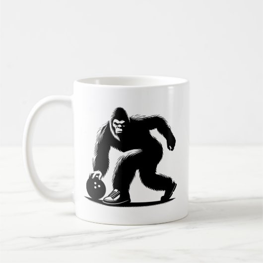 Bowling Bigfoot Koffiemok (Links)