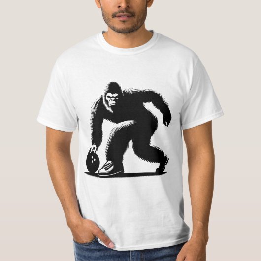 Bowling Bigfoot T-shirt (Voorkant)