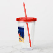 Bowling Birthday 16oz Tumbler - Boy Acryl Drinkbeker (Links)
