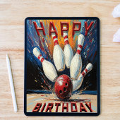 Bowling Birthday Card Kaart
